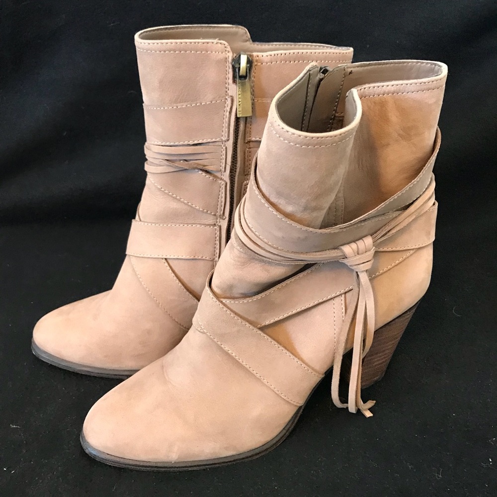 Vince Camuto Heeled Leather Boots. Never worn!